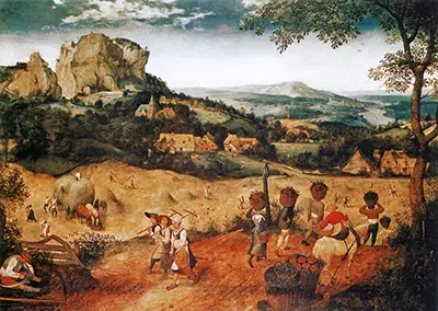 Hay Harvest Pieter Bruegel